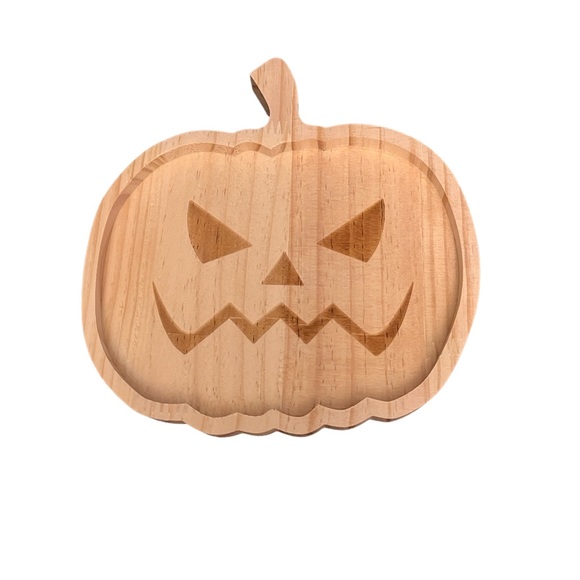 Other - Jack o lantern wooden tray